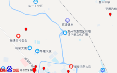 潮州便民地圖：潮安縣彩塘中學